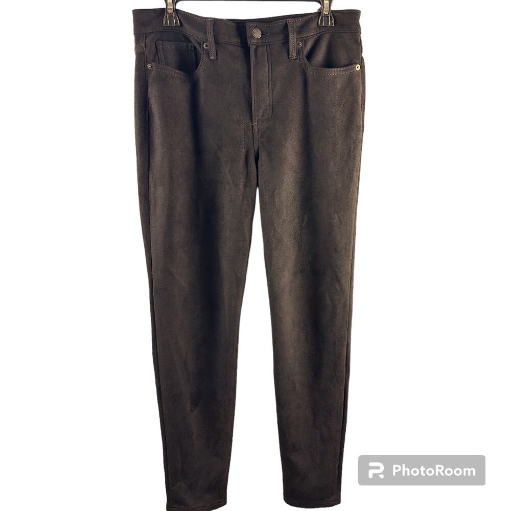 Banana Republic high-rise skinny brown denim soft polyester jeans size 29/8